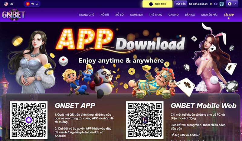 Tải app GNbet