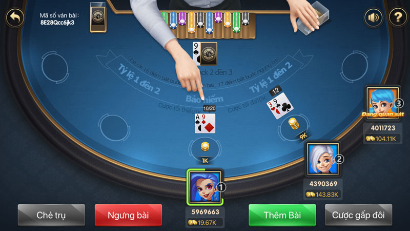 Luật chơi Blackjack Gnbet