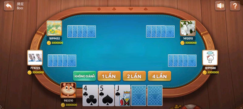 Luật chơi Poker Texas