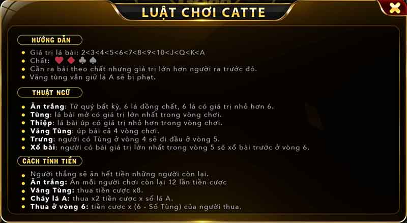 Luat-choi-bai-Catte-gnbet