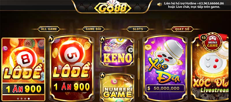 Go88 là cổng game uy tín