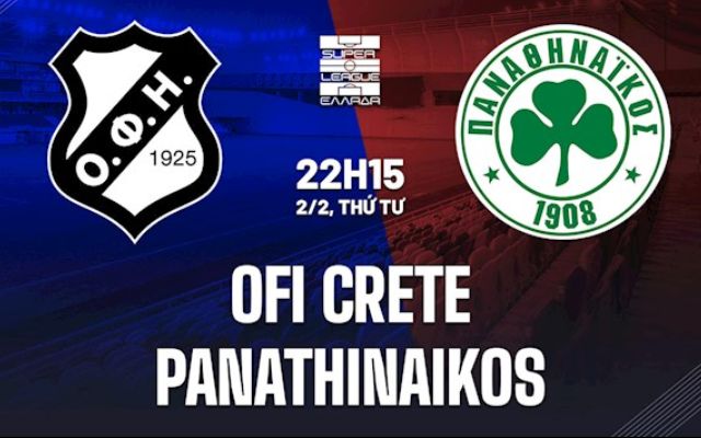 soi kèo Panathinaikos cùng Crete