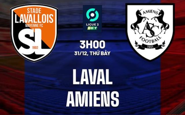 soi kèo Laval cùng Amiens