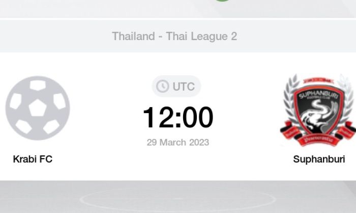 nhận định Krabi vs Suphanburi